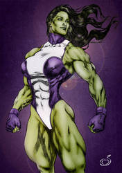 Imposing She-Hulk