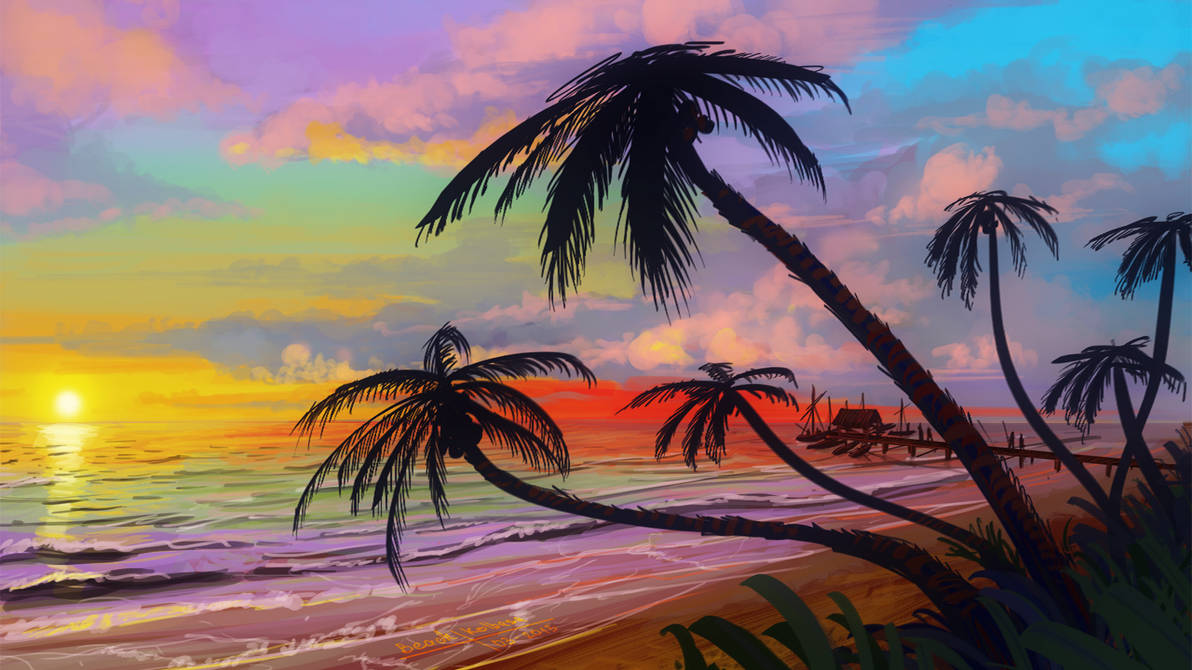 beach by cyberkolbasa beach by cyberkolbasa