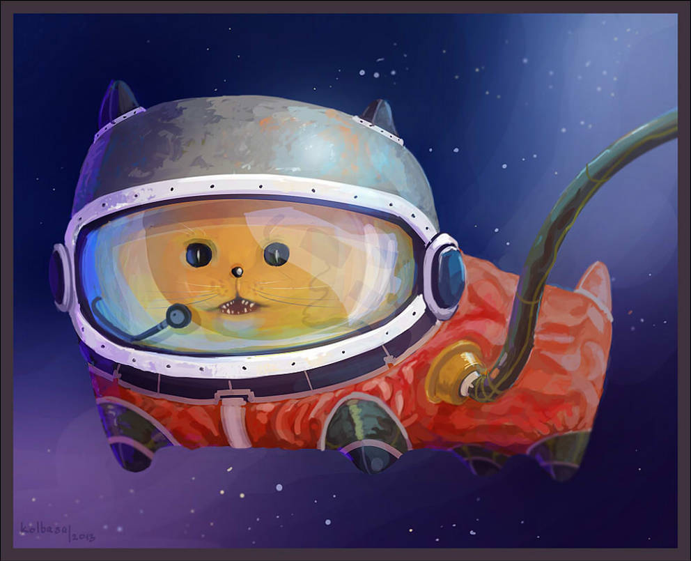 Spacekitty by cyberkolbasa Spacekitty by cyberkolbasa