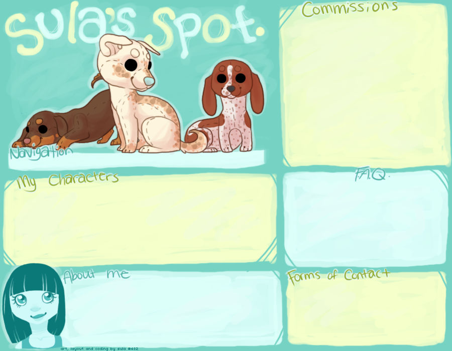 New furry-paws layout by naida4 on DeviantArt