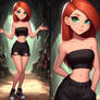 Kim Possible Soaked In a Cave Preview 1