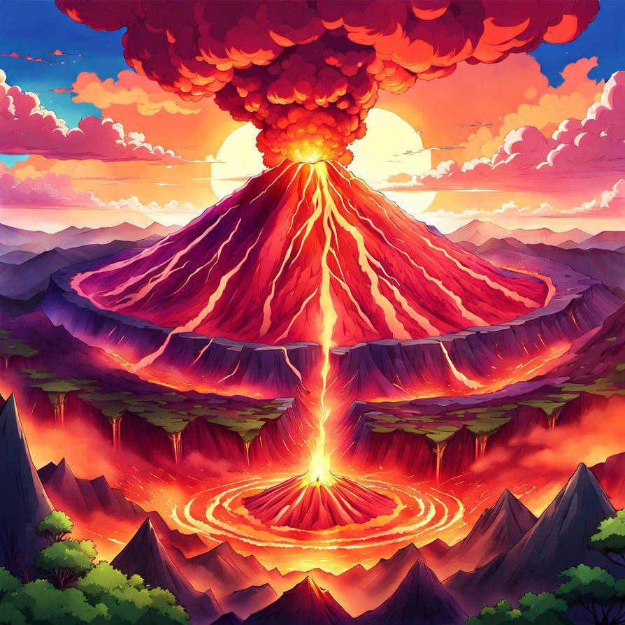 Volcano Deviantart Volcano by blackroselover on DeviantArt