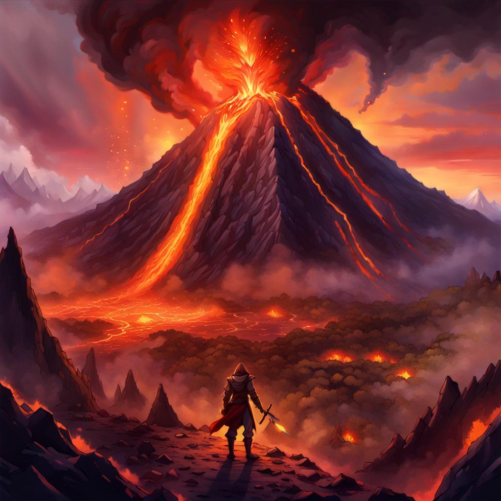Volcano Deviantart Volcano by blackroselover on DeviantArt