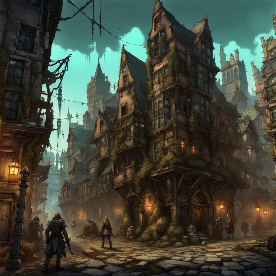 Decayed Cities Decayed Cities Reconstruction by blackroselover on DeviantArt