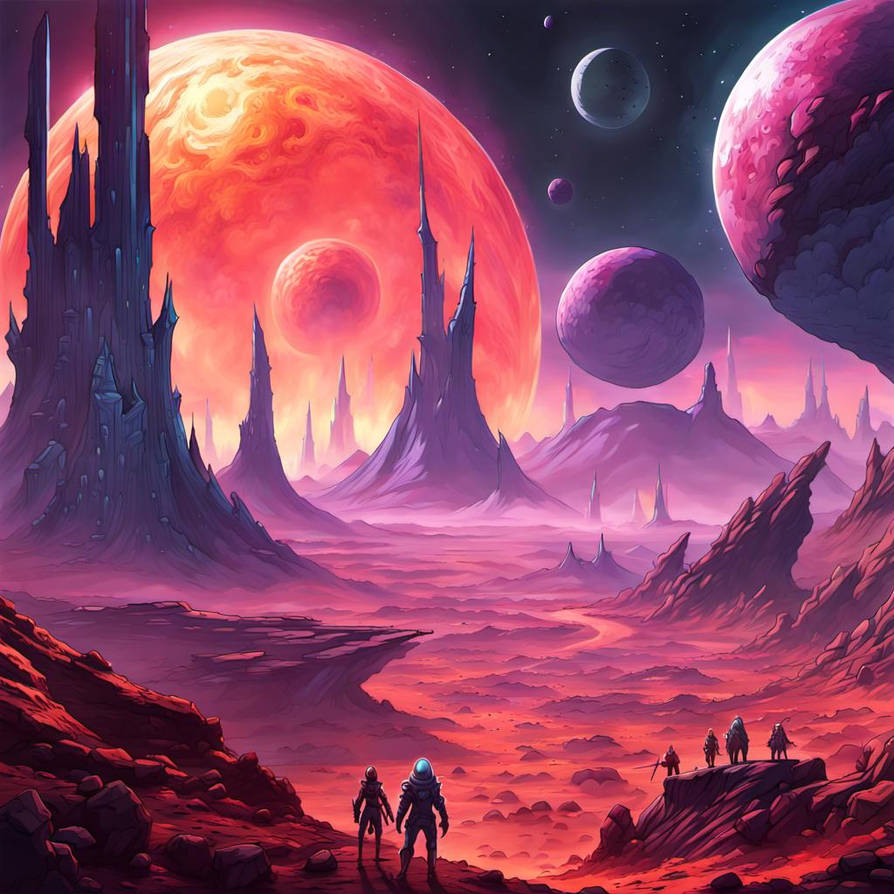 Alien Planet by blackroselover on DeviantArt