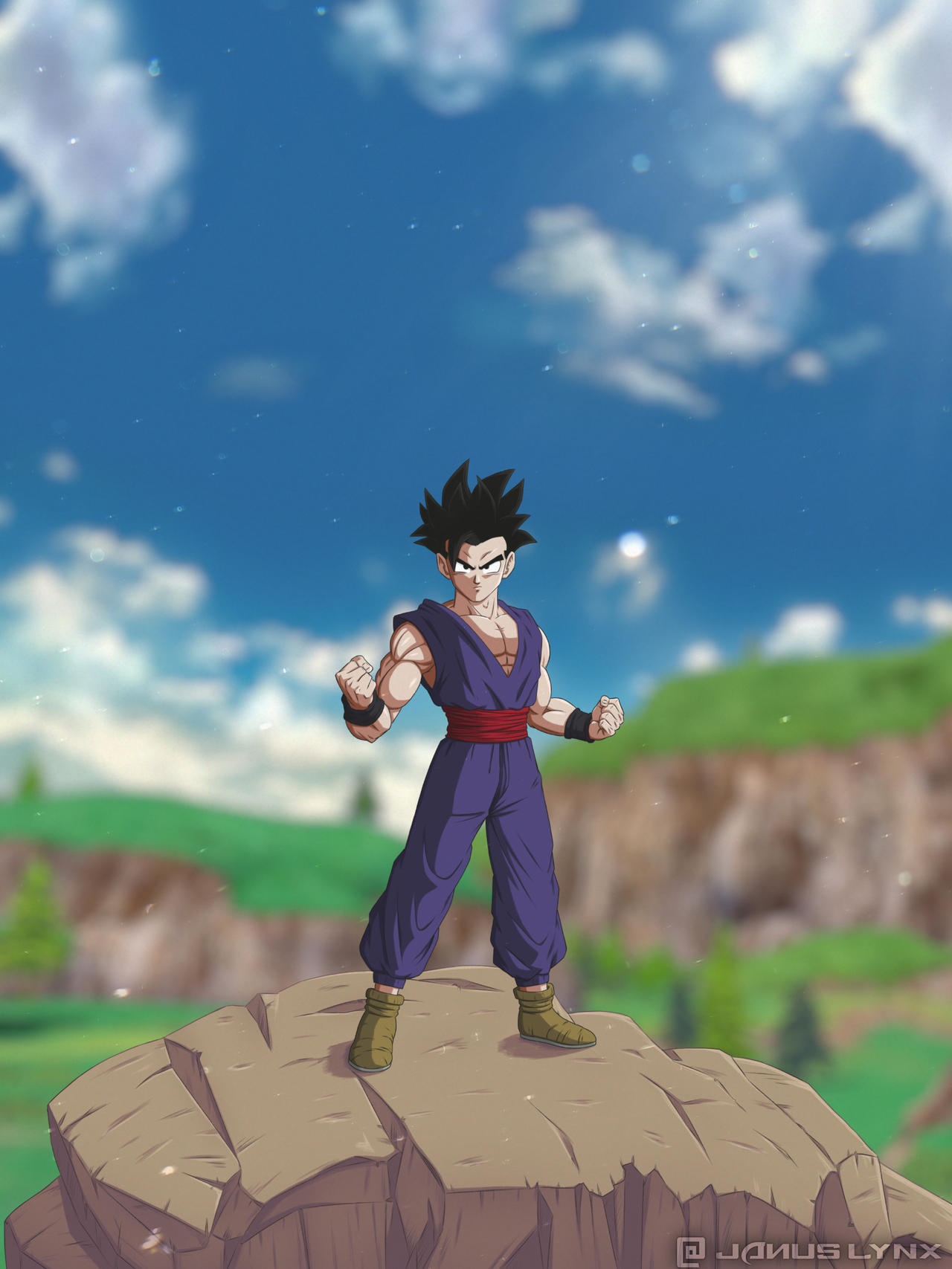 ArtStation - Gohan [Dragon Ball Super: Super Hero]