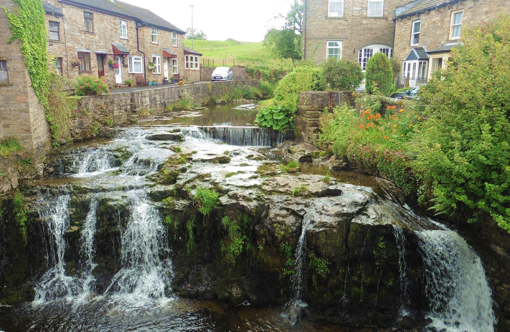 Vilage R Water Fall Village waterfall by ahappierlife on DeviantArt