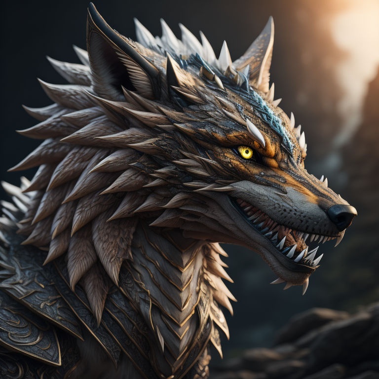 Project Razorwolf razor wolf by AkiraNalu on DeviantArt