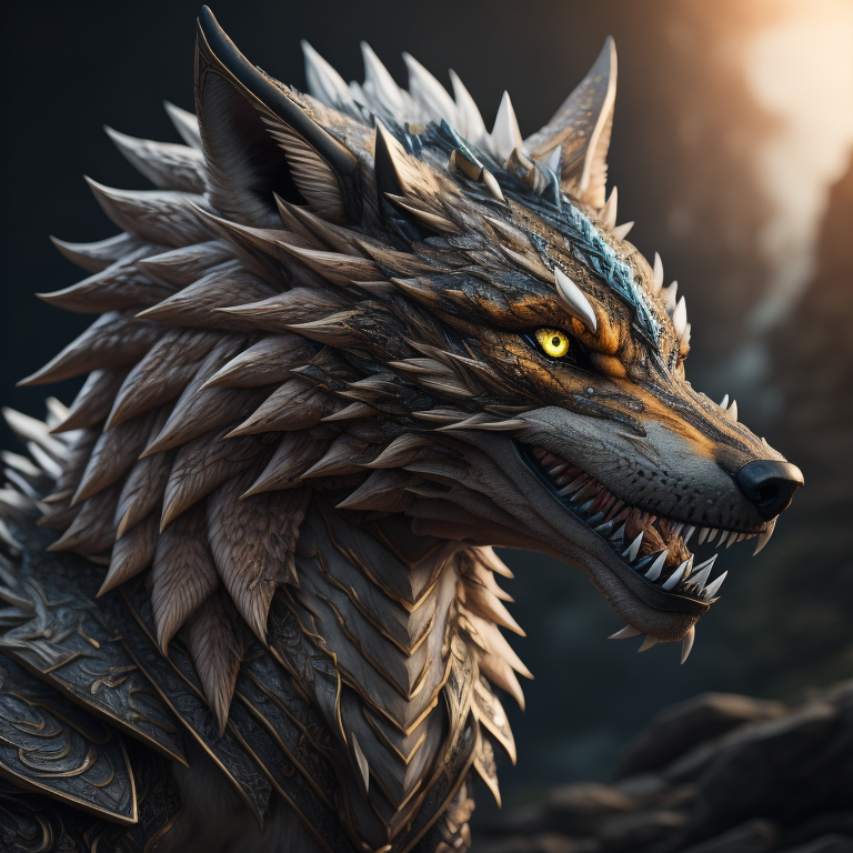 razor wolf by AkiraNalu on DeviantArt