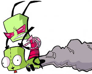 Invader Zim and GIR