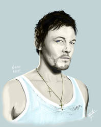 Norman Reedus Speed Painting