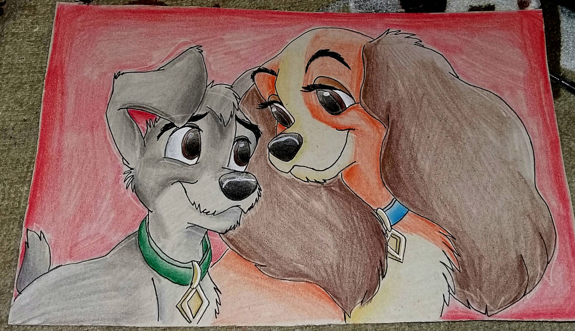 Lady and Scamp by Italianpaintress92 on DeviantArt