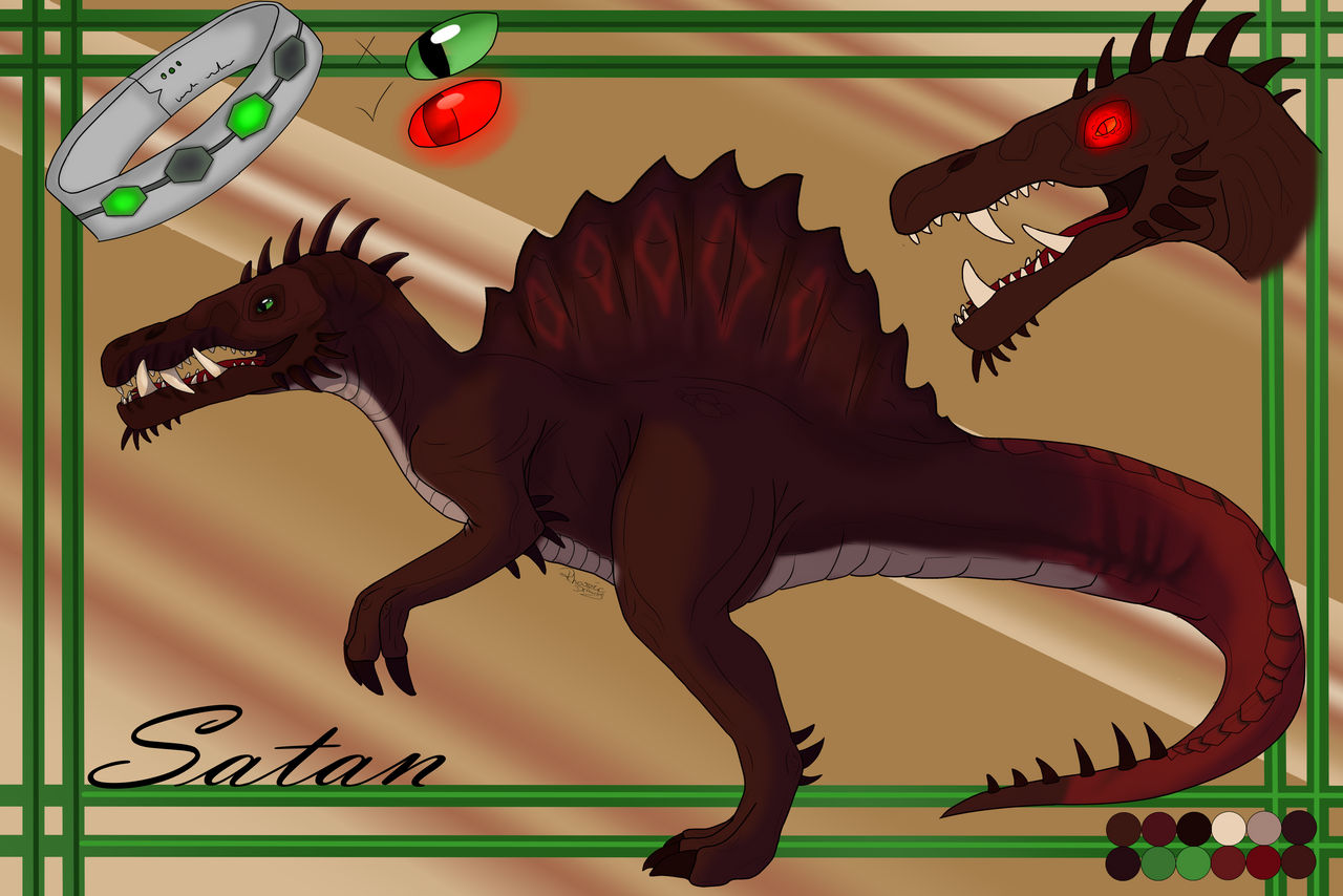 Satan Reference Sheet by RhazzieDrawings on DeviantArt