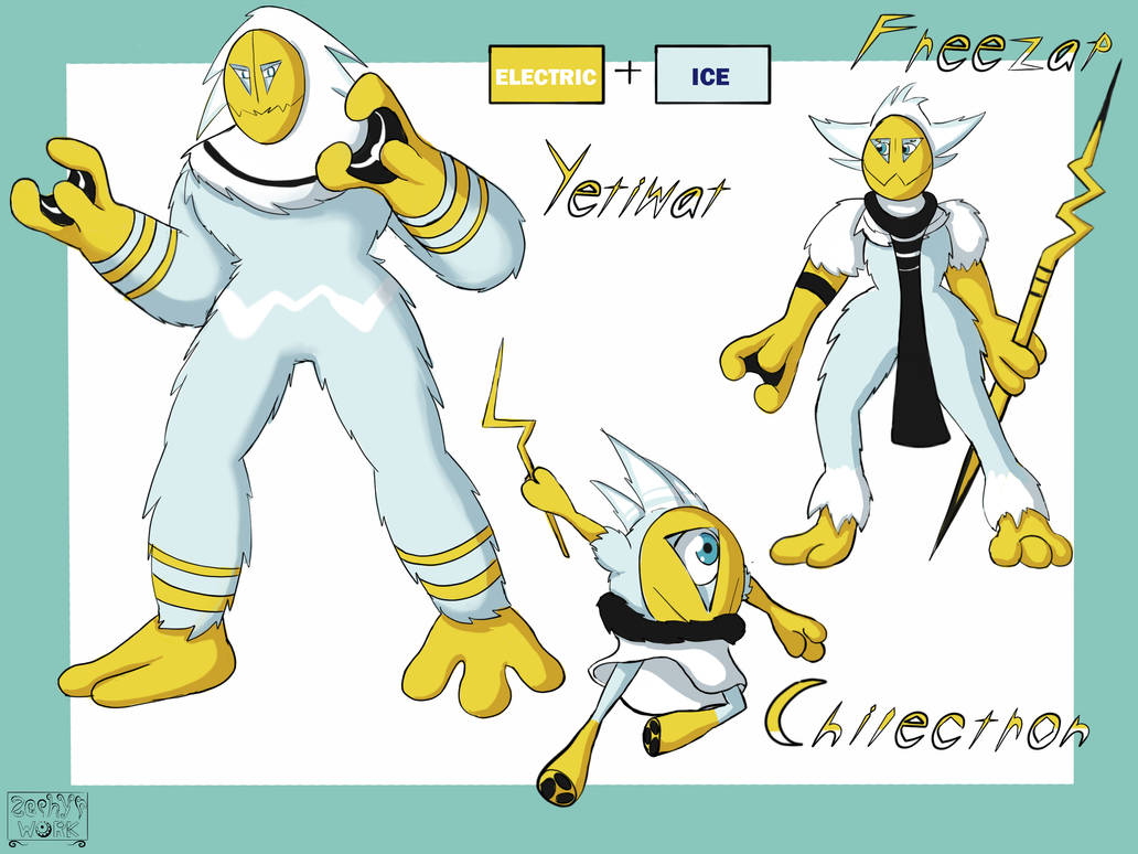 Pokemon Design Challenge by zephyrwork on DeviantArt