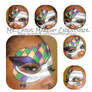 Mardi Gras Mask Makeup