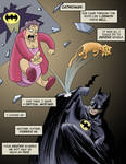 Batman v Hattie from Futurama by Namingway