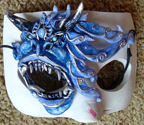 Icy Demon Eye Mask