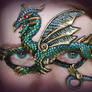 Peacock Dragon Mask