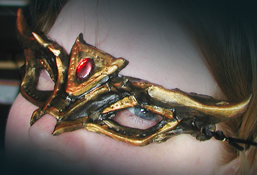 Brass Demon Mask