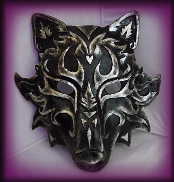 Wolf Mask- Black Version