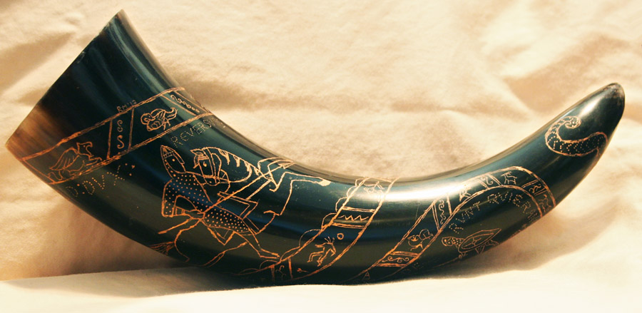 Bayeux Tapestry Drinking Horn