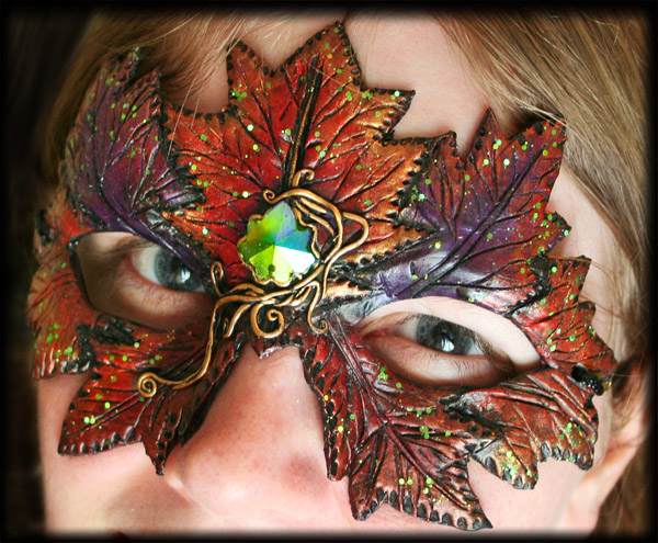 Autumn Leaf Mask