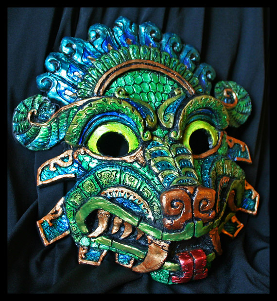 Quetzalcoatl Molded Mask