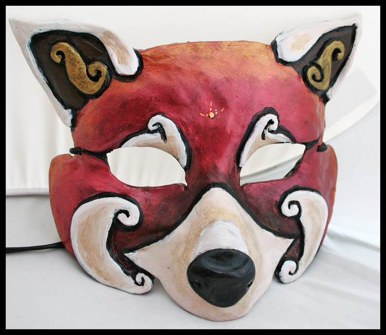 Red Panda Mask By Namingway On Deviantart - roblox red panda mask