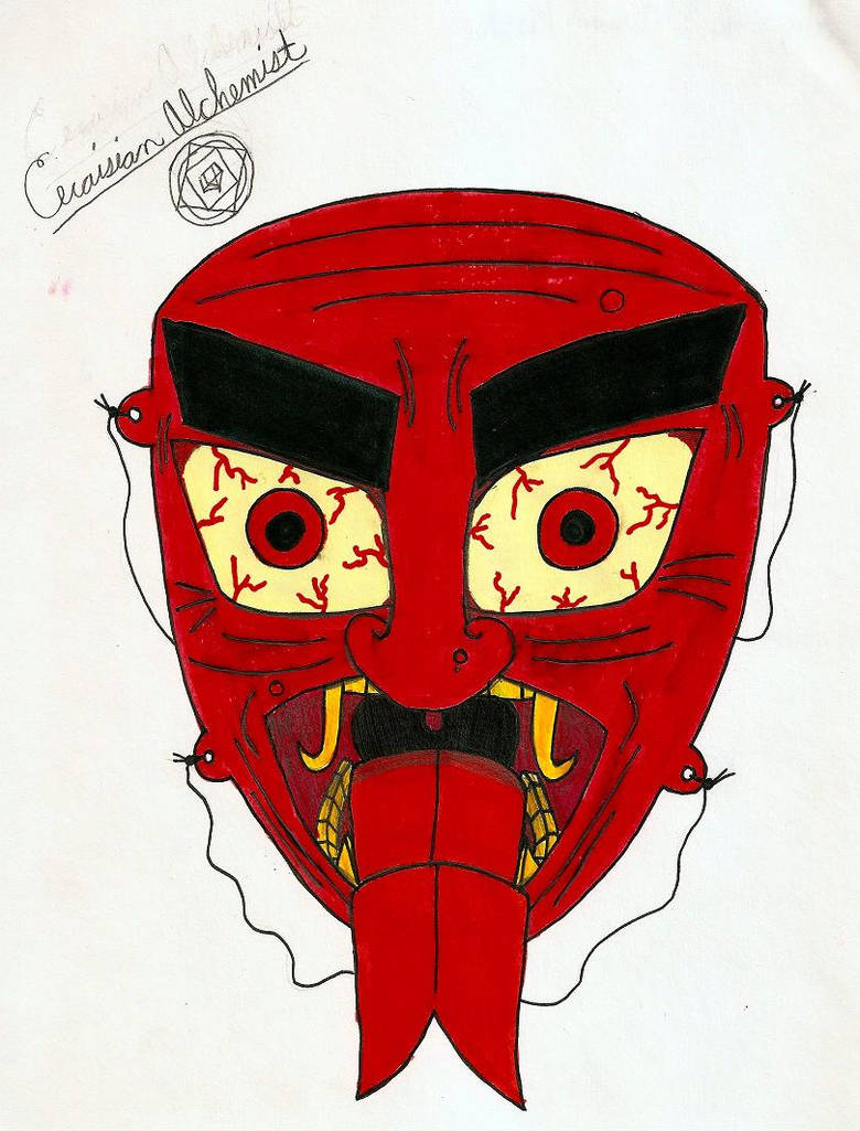 The Mask of Rage by Ceraisian-Alchemist on DeviantArt