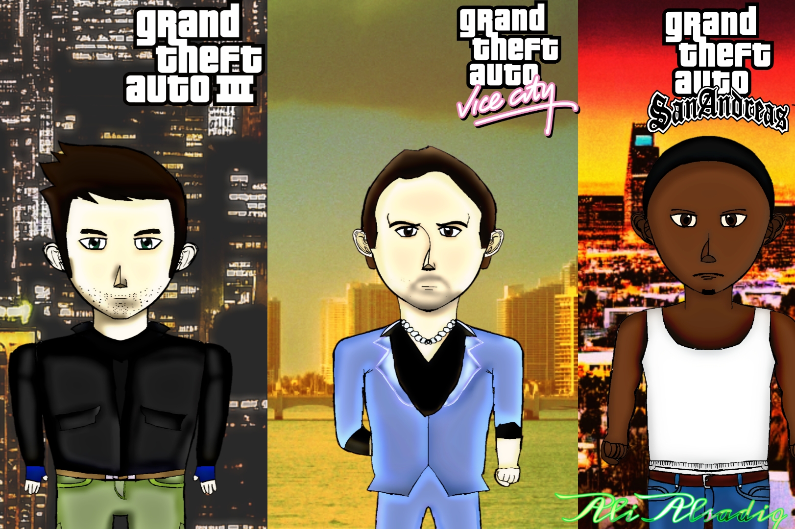 GTA 3D Trio By Ali Unpaved3 On DeviantArt gta-3d-trio-by-ali-unpaved3-on-deviantart