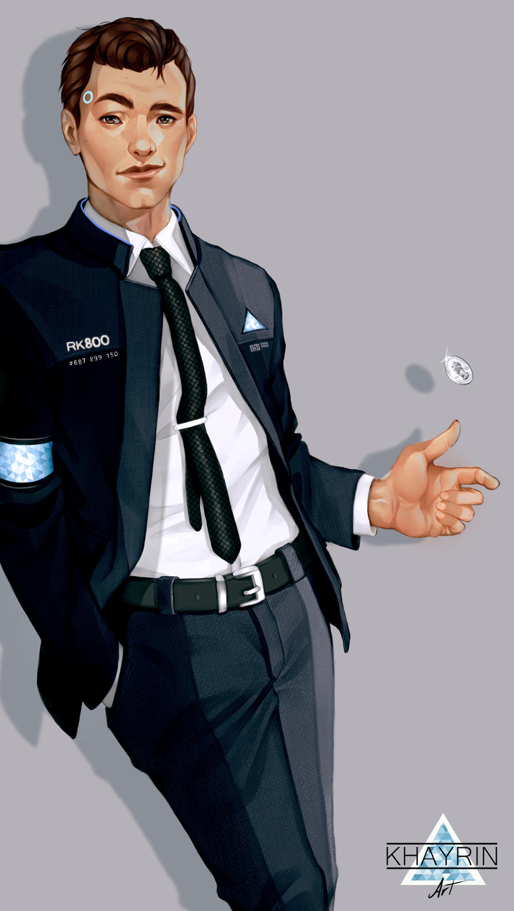 RK800: Connor by KhayRin on DeviantArt