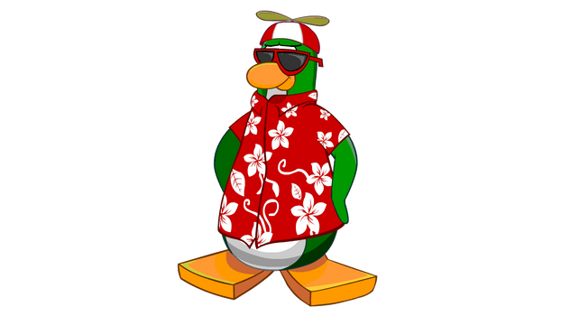Goofy Club Penguin Penguin by SpaceGhost555 on DeviantArt