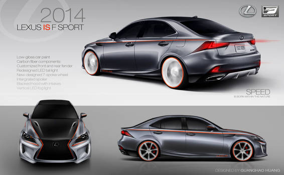 2014 Lexus IS F Sport Concept Design