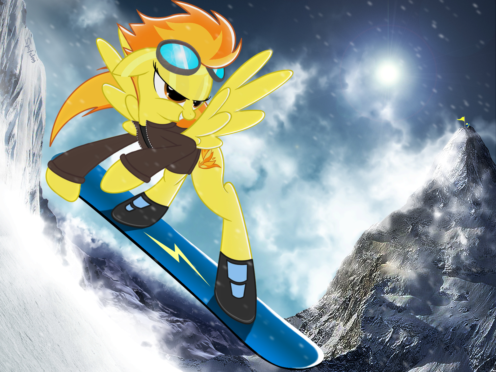 Spitfire........Snowboardin'!