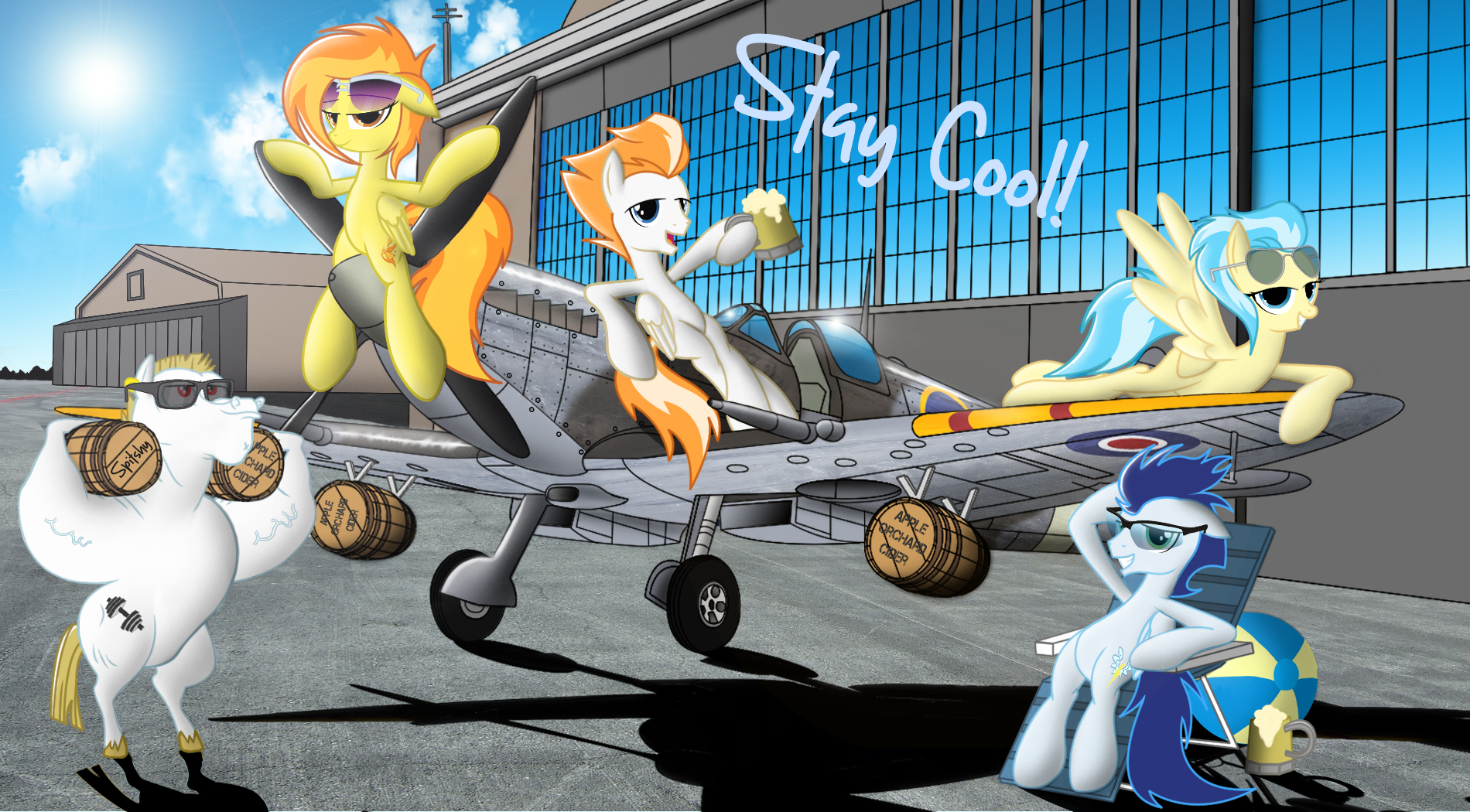 Stay Cool with the Wonderbolts!