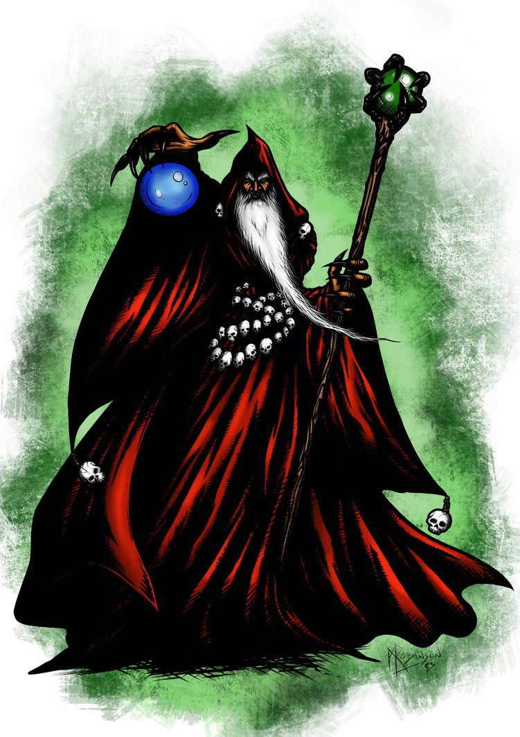 Red Wizard Background RedWizard by MarkRRobinson on DeviantArt