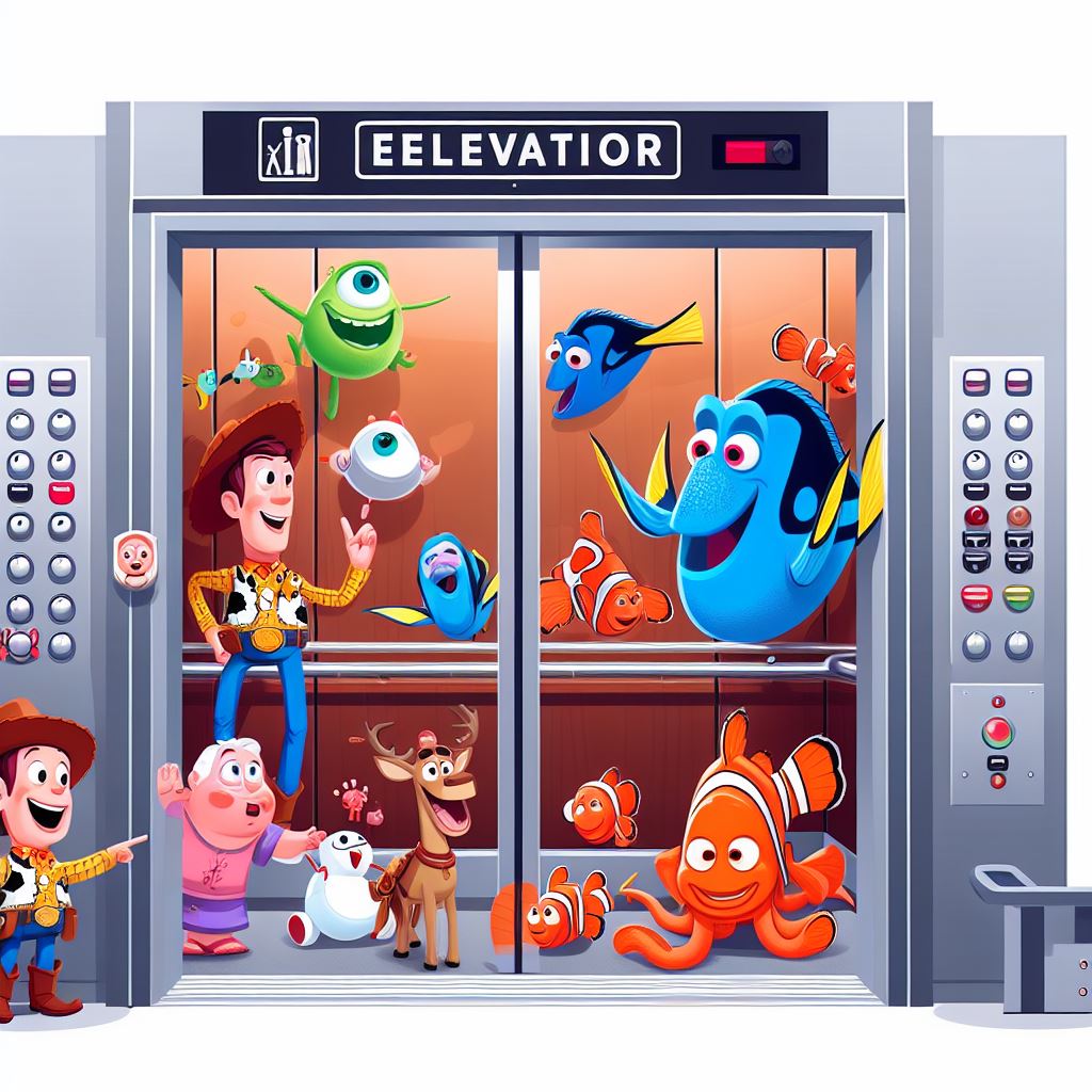 Daniel Elevators Deviantart AI - Disney Pixar Elevator by BigStrongBear89 on DeviantArt