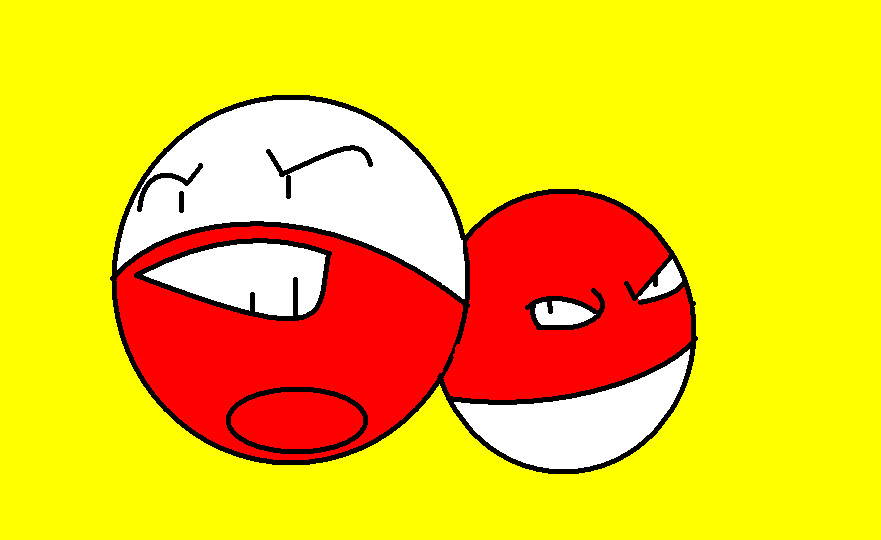 Voltorb and Electrode by Percyfan94 on DeviantArt