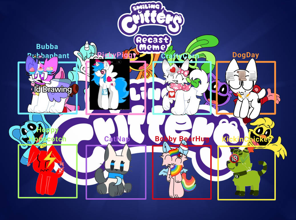 Smiley Critters Raceser Rabbit Smiling Critters by CattoBoi23 on DeviantArt