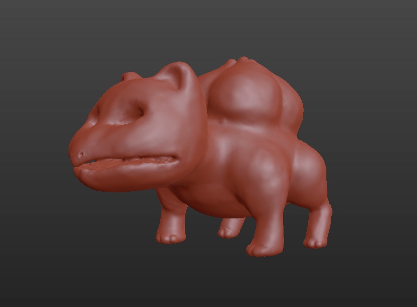 Bulbasaur sculpt