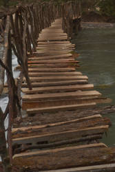 wooden bridge calls your steps