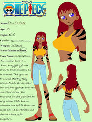 My One Piece OC: Tina D. Clair