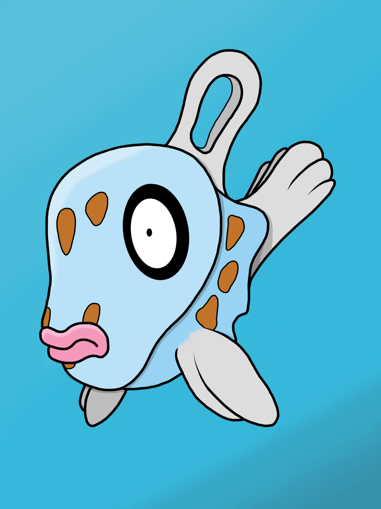 Fake Feebas Regional Feebas by Rickothan on DeviantArt