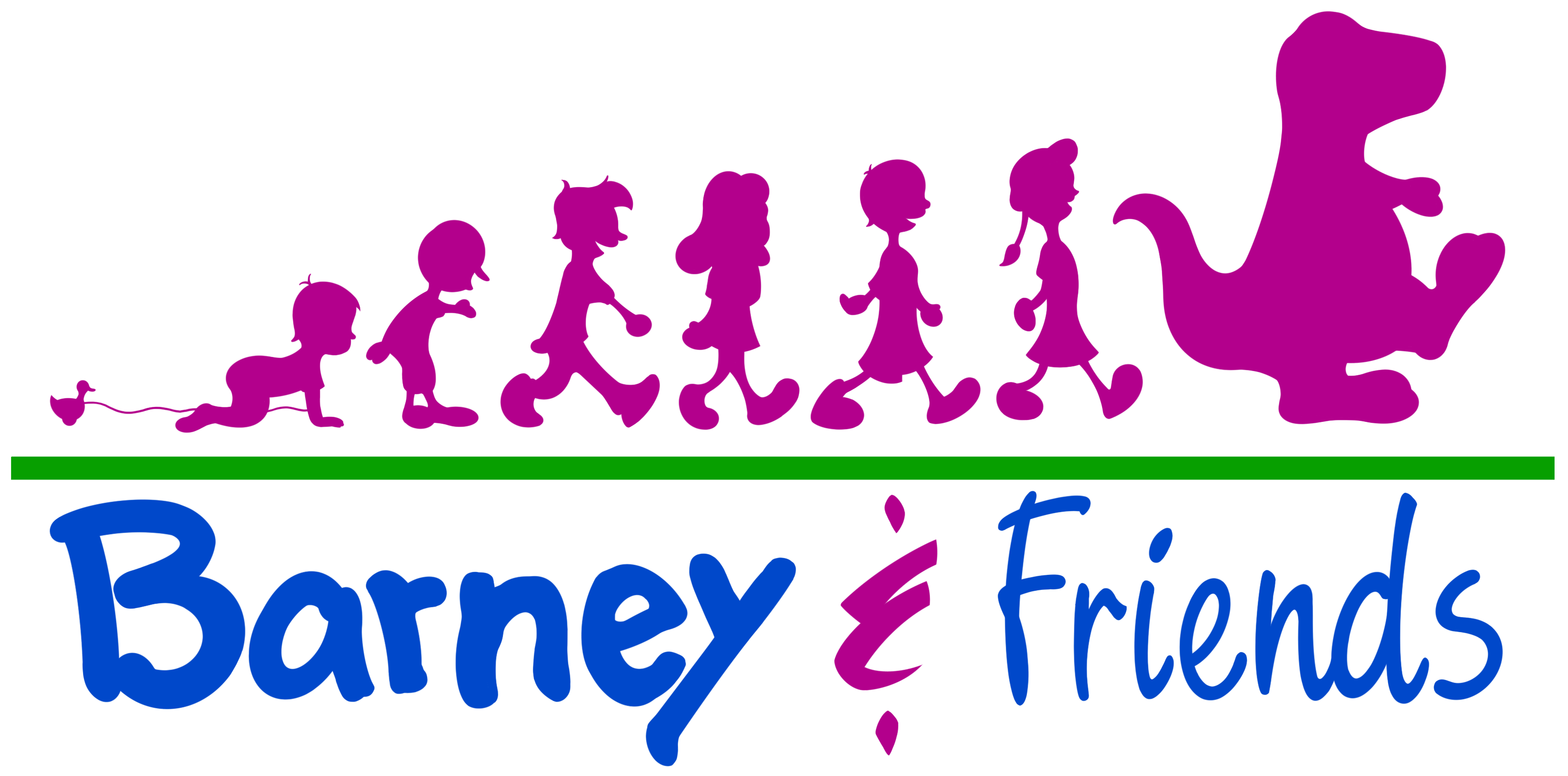 Barney And Friends Logo 1 Recreation By Carsyncunningham On Deviantart