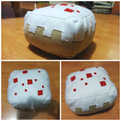 Minecraft cake plush!