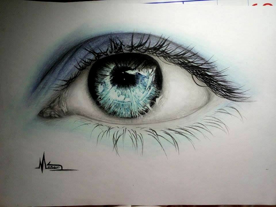 Blue eye