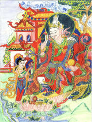 Thangka Padmasambhava, Padma Gyalpo