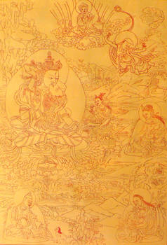 Thangka Padmasambhava, Urgyen Dorje Chang