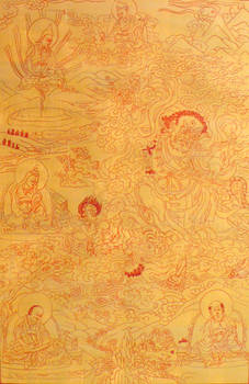 Thangka Padmasambhava, Dorje Drolod