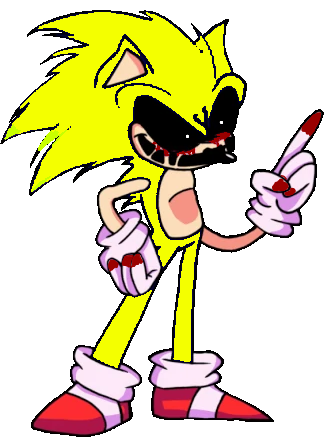 FNF] Hyper Sonic by 205tob on DeviantArt